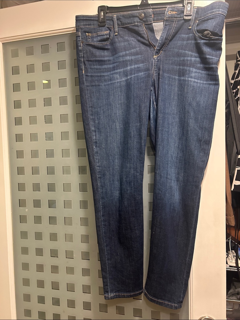 Joe’s Jeans Straight-Leg Ankle Women's Jeans in Dark Blue